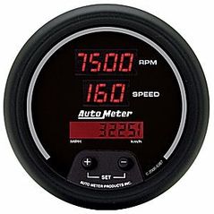 Auto Meter : 6387 : 3 3/8" - Sport Comp Digital - Tach Speedo Combo - 8000 RPM / 160 MPH or 260km/h