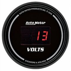 Auto Meter : 6393 : 2 1/16" - Sport Comp Digital - Voltmeter - 8-18 Volts
