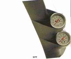 Auto Meter : 7071 : 1999 - 2002 : Ford    Powerstroke / SD  : Z-Series - Diesel Truck Gauge Kit - Dual A-Pillar - Boost / Pyrometer -