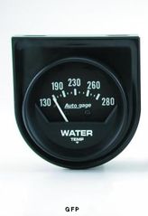 AutoGage : 2361 2 1/16" Water Temperature Gauge - Mechanical - 130-280 Degrees F