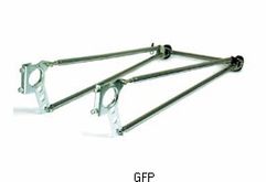 Competiton Engineering : C2042 : Chrome Round Tube Bolt-On Wheel-E-Bar