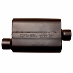 Flowmaster : 942546 : Inlet : 2.50" side - Outlet : 2.50" center : Super 44 Series Muffler