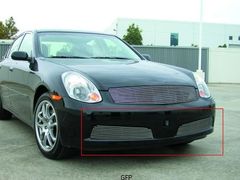 G35 Sedan Bumper Billet Grille 2005 - 2006 : T-Rex 25799