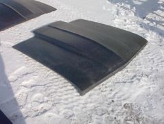 Glasstek : H1110 : 1966 - 1966 : Chevrolet Chevelle     : Hood - Pin on - Cowl Induction - 4 Inch