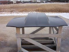Glasstek : H1169 : 1993 - 1997 : Chevrolet Camaro     : Hood - Pin on - Cowl Induction - 4 Inch