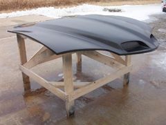 Glasstek : H3053 : 1998 - 2002 : Pontiac Firebird     : Hood - Bolt on - Ram Air