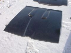 Glasstek : H3056 : 1968 - 1970 : Pontiac GTO     : Hood - Bolt on - Raised Center - 2 Inch