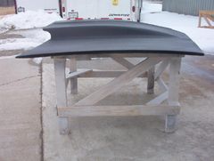 Glasstek : H6016 : 1981 - 1988 : Oldsmobile Cutlass     : Hood - Pin on - Cowl Induction - 4 Inch