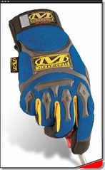 Mechanix Wear : MMP03-008 : M-Pact Gloves - Blue - Small
