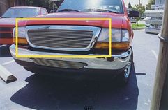 Ranger  Billet Grille Shell 1998 - 2000 : T-Rex 50676