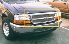 Ranger  Billet Grille Shell 1998 - 2000 : T-Rex 50685