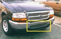 Ranger  Bumper Billet Grille 1998 - 2000 : T-Rex 25680