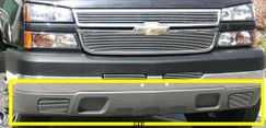 Silverado  Bumper Billet Grille 2003 - 2006 : T-Rex 25101