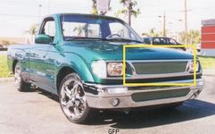 Tacoma  Billet Grille Insert 1995 - 1996 : T-Rex 20875