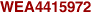 WEA4415972