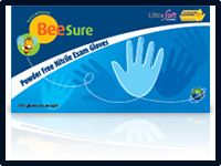(SOLD-OUT) Ecobee BeeSure Powder-Free Nitrile Exam Gloves