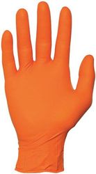 (In-Stock) 5X Orange Nitrile Gloves 5 Mil