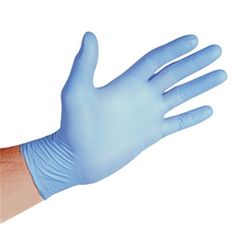 (In-Stock) 4X Blue Nitrile Gloves, 4 Mil Strength (25% Off)