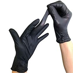 (In-Stock) 3X Black (Nitrile Equivalent) Exam Gloves