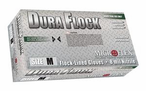 (SOLD-OUT) Nitrile Gloves: Microflex Dura Flock