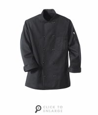0425 Pearl Button Spun Polyester Chef Coat