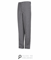 2020BW Black & White Check Cook Pant