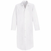 Red Kap 4006WH Gripper-Front Butcher Frock without Pockets