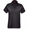 Black Women's Cooling Stretch Jersey Polo