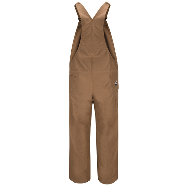 Bulwark BLN6 Men's Heavyweight FR Insulated Brown Duck Bib