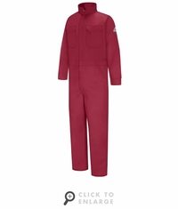 Bulwark CEB2RD Men's Red Midweight Excel FR Premium Coverall CAT-2