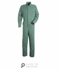 Bulwark CEW2 Men's EXCEL-FR Gripper Front Coverall CAT-2