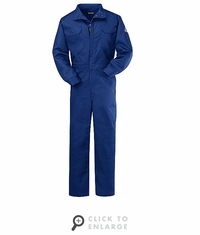 Bulwark CLB2RB Men's Royal Lightweight Excel FR ComforTouch Premium Coverall CAT-2