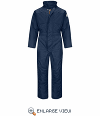 Bulwark CLC8NV Men's Excel FR ComforTouch Premium Insulated Coverall CAT-3