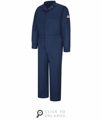 Bulwark CLD4NV Men's Lightweight Excel FR ComforTouch Deluxe Coverall CAT-2