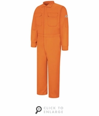 Bulwark CNB6OR Men's Lightweight Nomex FR Premium Coverall CAT-1