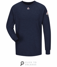 Bulwark Flame-Resistant Long Sleeve Performance T-Shirt - CoolTouch&reg;2