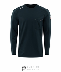 Bulwark FR Men's Flex Knit Tee - Navy