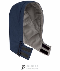 Bulwark HLH2NV EXCEL- FR COMFORTOUCH Navy Snap On Insulated Hood CAT-3