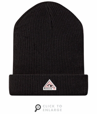 Bulwark HMC2 Black Modacrylic FR Knit Cap CAT3