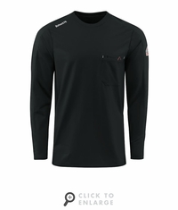 Bulwark Men's Flex Knit Tee - Black