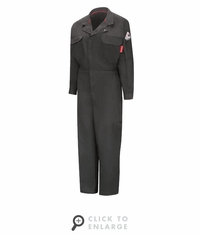 Bulwark QC21DG Women's Dark Grey iQ Series Mobility Coverall CAT-2