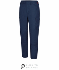 Bulwark QP14NV Men's Navy iQ Series Lightweight FR Cargo Pant CAT2