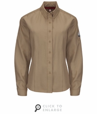 Bulwark QS41 iQ Series&reg; Endurance Women's Long Sleeve Shirt CAT2|3 Colors