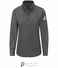 Bulwark QS51 iQ Series&reg; Women's Comfort Woven Lightweight Shirt CAT2|2 Colors