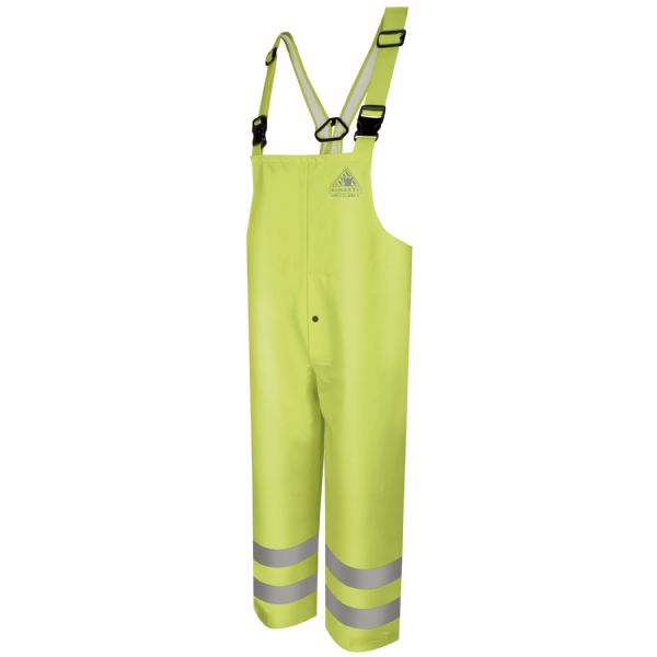 BXN4 Hi-Visibility Flame Resistant Rain Bib Overall
