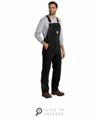Carhartt Duck Unlined Bib Overalls|2 Colors