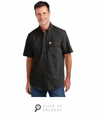 Carhartt Force Solid Short Sleeve Shirt - Black