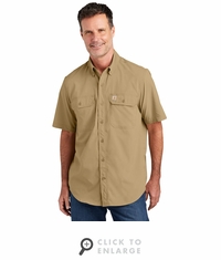 Carhartt Force Solid Short Sleeve Shirt - Dark Khaki