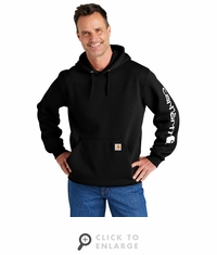 Carhartt Midweight Hooded Logo Sweatshirt|5 Colors