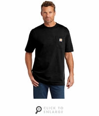 Carhartt Workwear Pocket Short Sleeve T-Shirt - Black